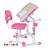 Комплект парта и стул-трансформеры FunDesk Piccolino II Pink (розовый)