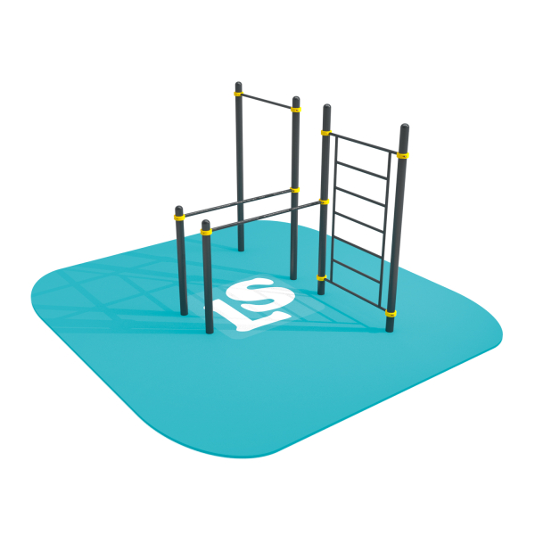 картинка Спортивный комплекс турник, брусья, шведская стенка ВоркАут ЛС30 от магазина Лазалка