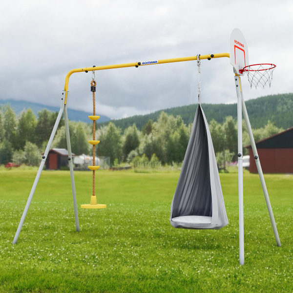 картинка Детский спортивный комплекс для дачи Romana Каркас для качелей-PRO (Комплект №5.1) от магазина Лазалка