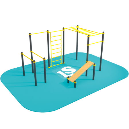 картинка Спортивный комплекс ВоркАут ЛС1 от магазина Лазалка