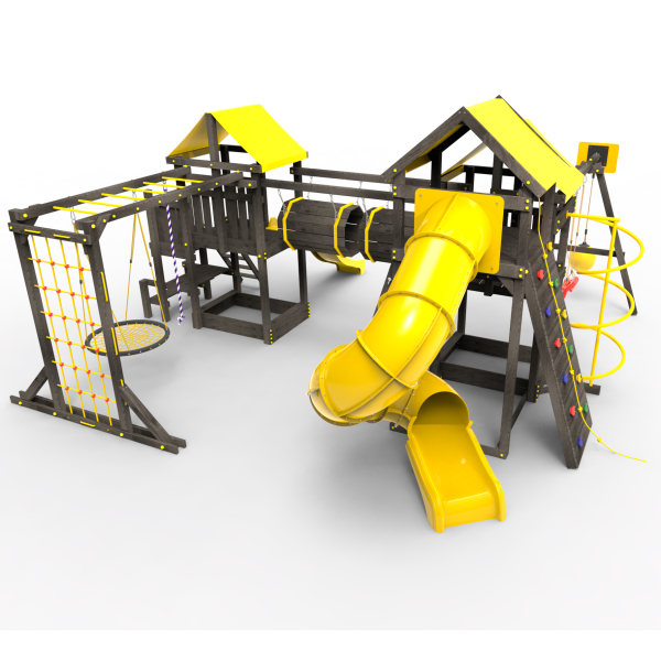 Детская площадка Пикник "Black" Стэйдж Бонд с трубой